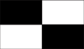 usla-warning-flag-black-and-white-quartered